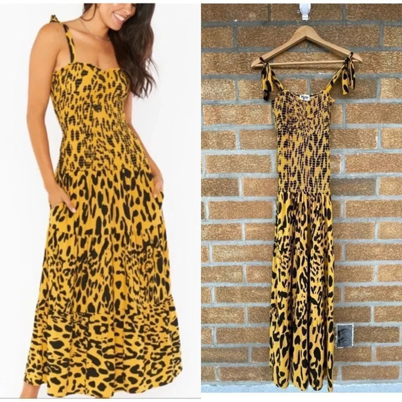 Show Me Your Mumu The Smooch Dress in leopard print small - Picture 1 of 15